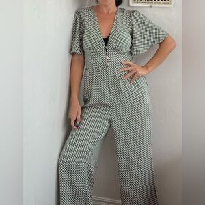 Checkered Jumpsuit